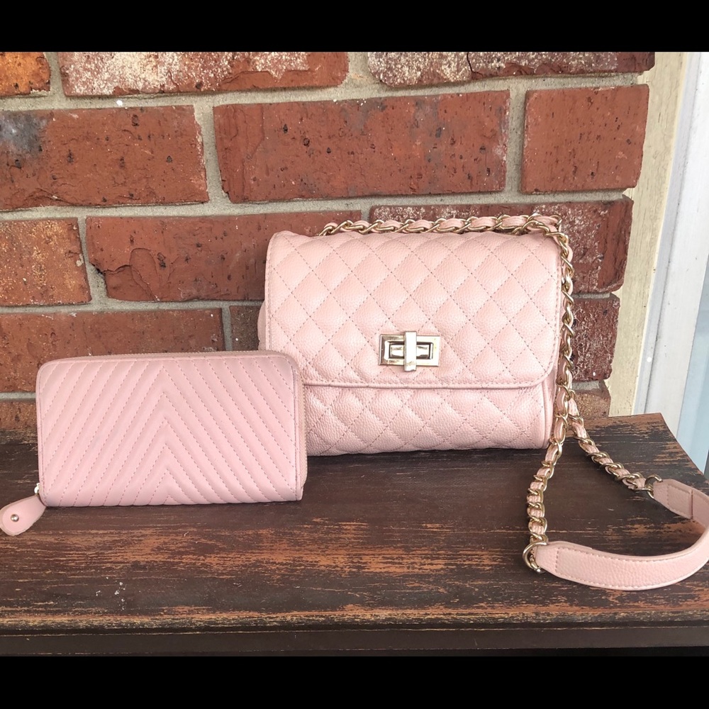 Forever 21 crossbody and wallet.